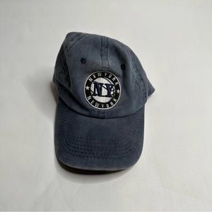 Vintage New York hat in washed blue